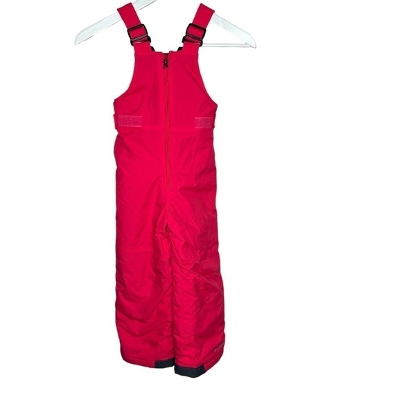 Columbia Girls Pink Snowslope II Adjustable Waterproof Snow Bib Pants XXS (4/5) - Picture 1 of 6